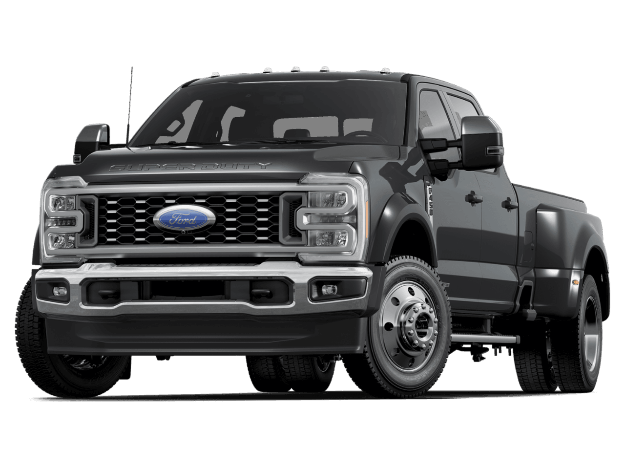2024 Ford Super Duty F-450 DRW LARIAT - Front 3/4, facing to the left