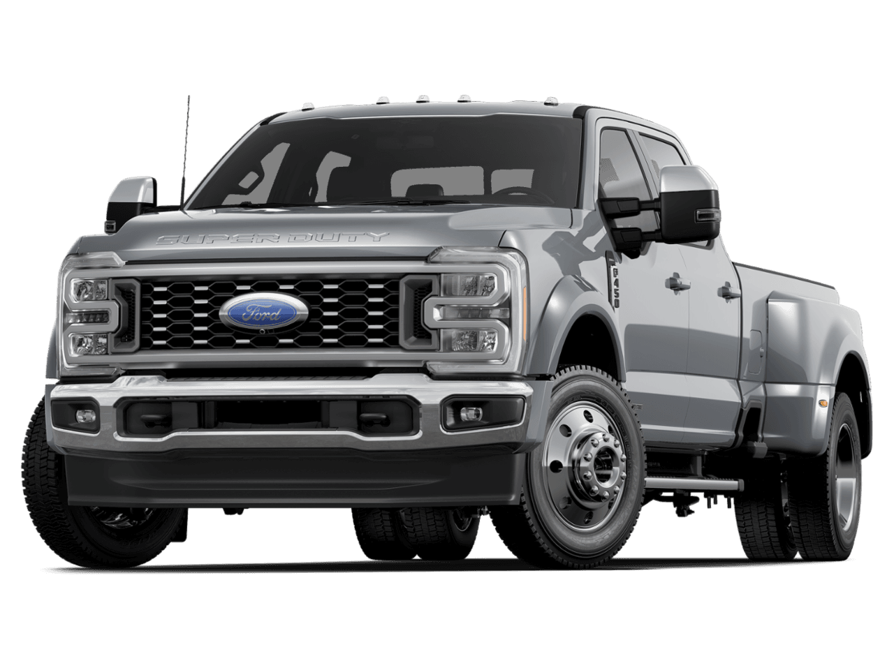 2024 Ford Super Duty F-450 DRW LARIAT - Front 3/4, facing to the left