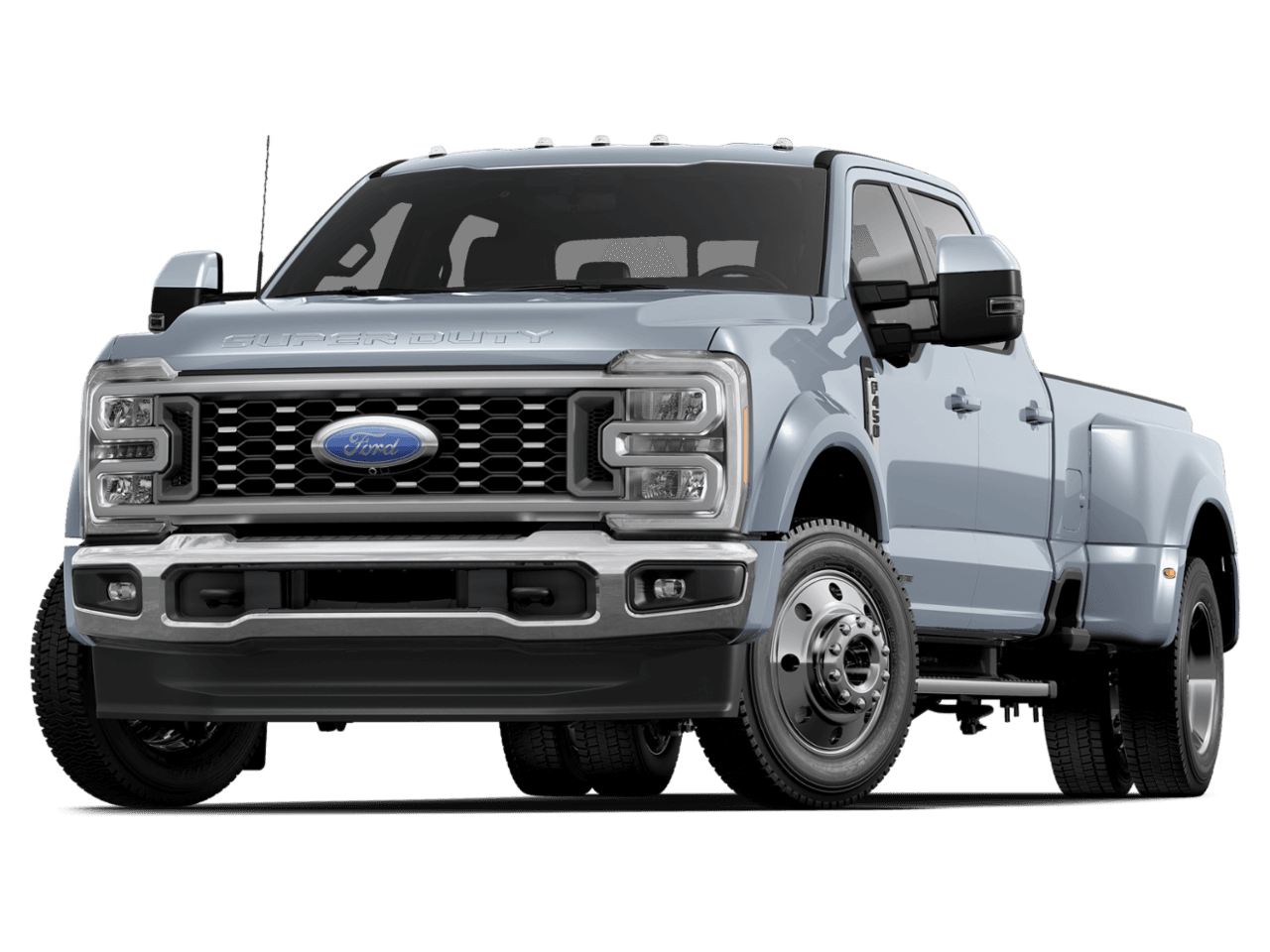 2024 Ford Super Duty F-450 DRW LARIAT - Front 3/4, facing to the left