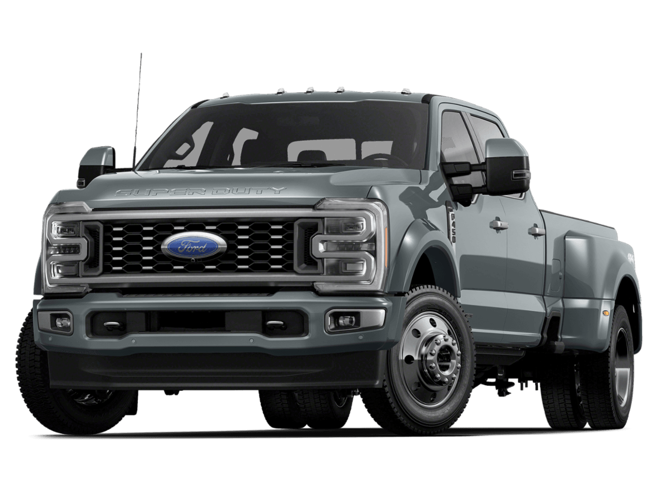 2024 Ford Super Duty F-450 DRW Platinum - Front 3/4, facing to the left