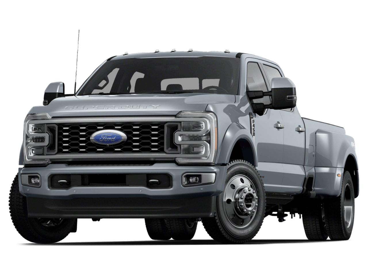 2024 Ford Super Duty F-450 DRW Platinum - Front 3/4, facing to the left