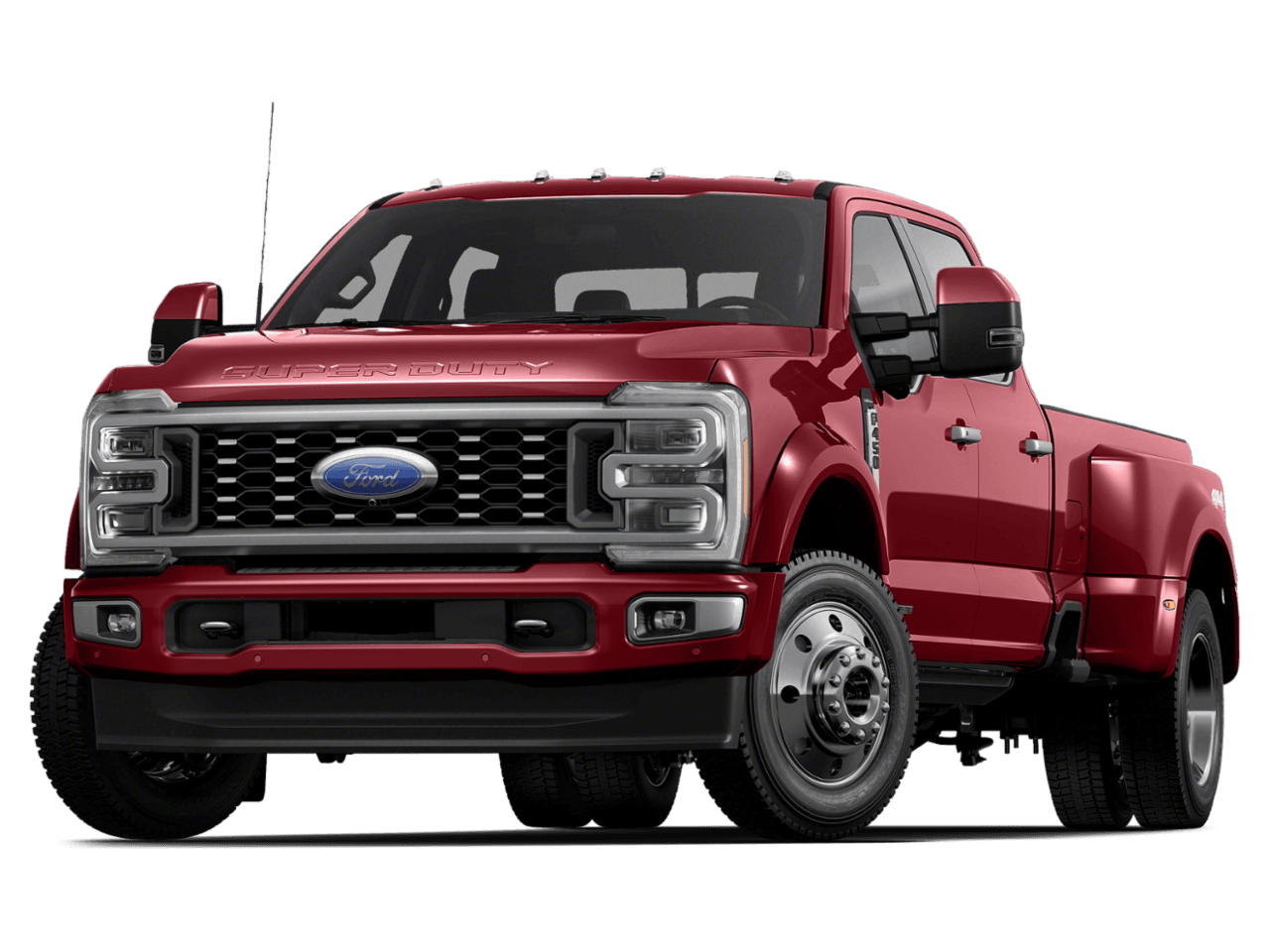 2024 Ford Super Duty F-450 DRW Platinum - Front 3/4, facing to the left