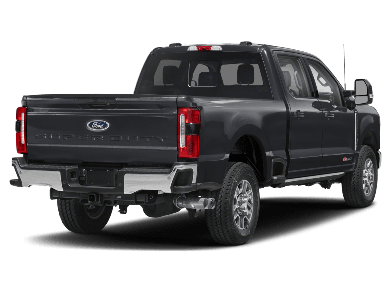 2024 Ford Super Duty F-250 SRW LARIAT - Rear 3/4, facing to the right