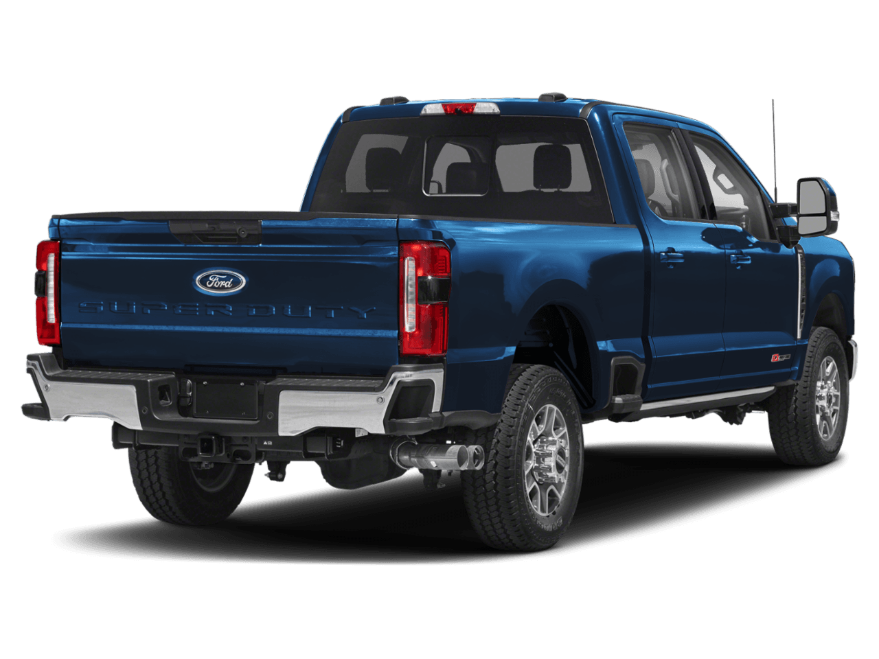2024 Ford Super Duty F-250 SRW LARIAT - Rear 3/4, facing to the right