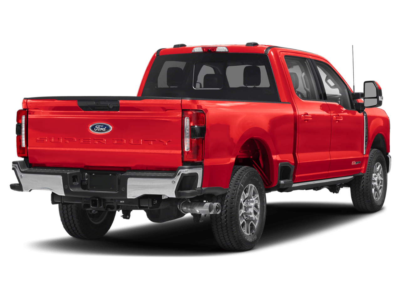 2024 Ford Super Duty F-250 SRW LARIAT - Rear 3/4, facing to the right