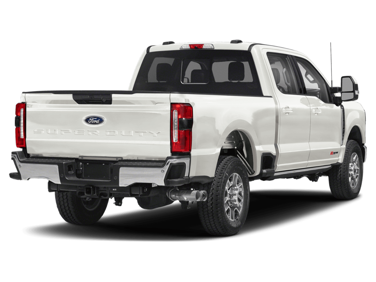 2024 Ford Super Duty F-250 SRW LARIAT - Rear 3/4, facing to the right