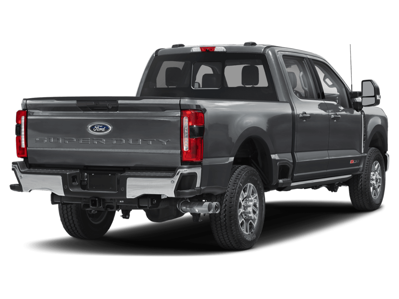 2024 Ford Super Duty F-250 SRW LARIAT - Rear 3/4, facing to the right
