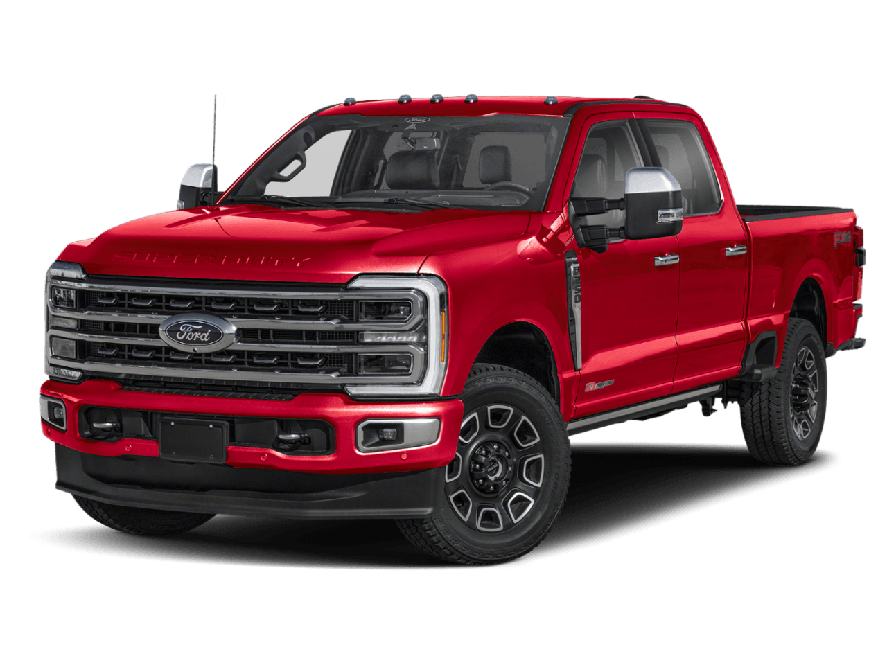 2024 Ford Super Duty F-250 SRW Platinum - Front 3/4, facing to the left