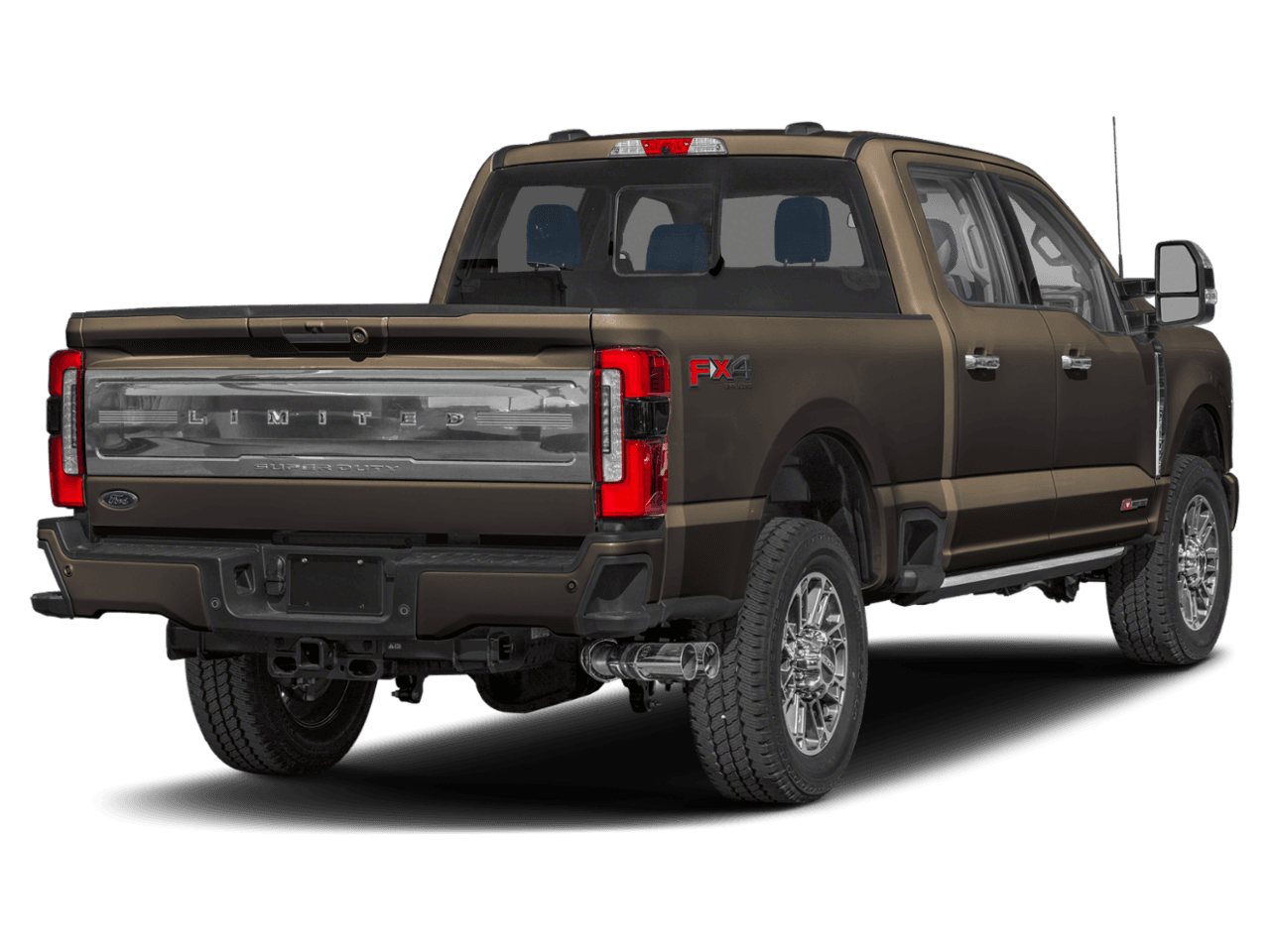 2024 Ford Super Duty F-250 SRW Limited - Rear 3/4, facing to the right