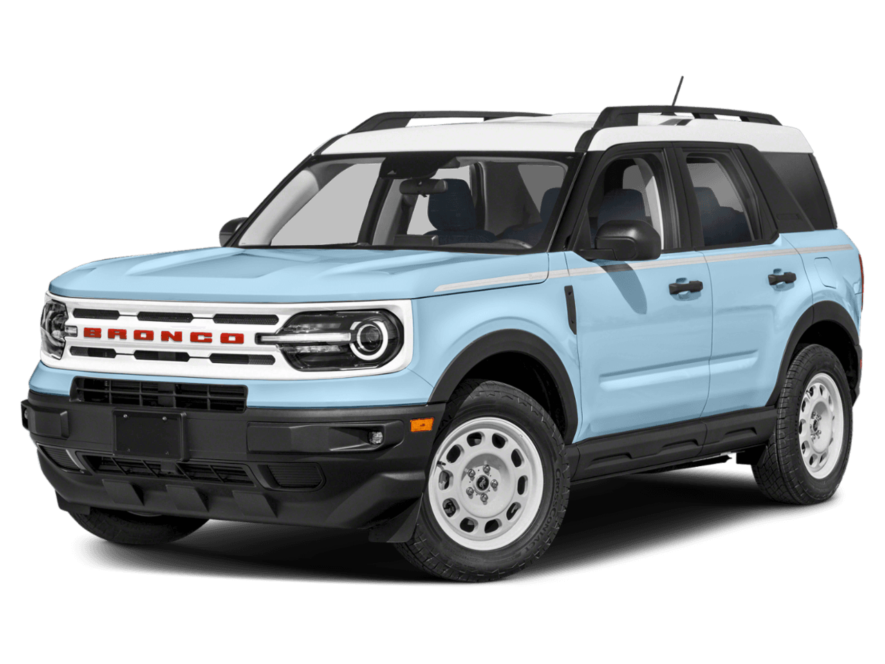 2024 Ford Bronco Sport Heritage - Front 3/4, facing to the left