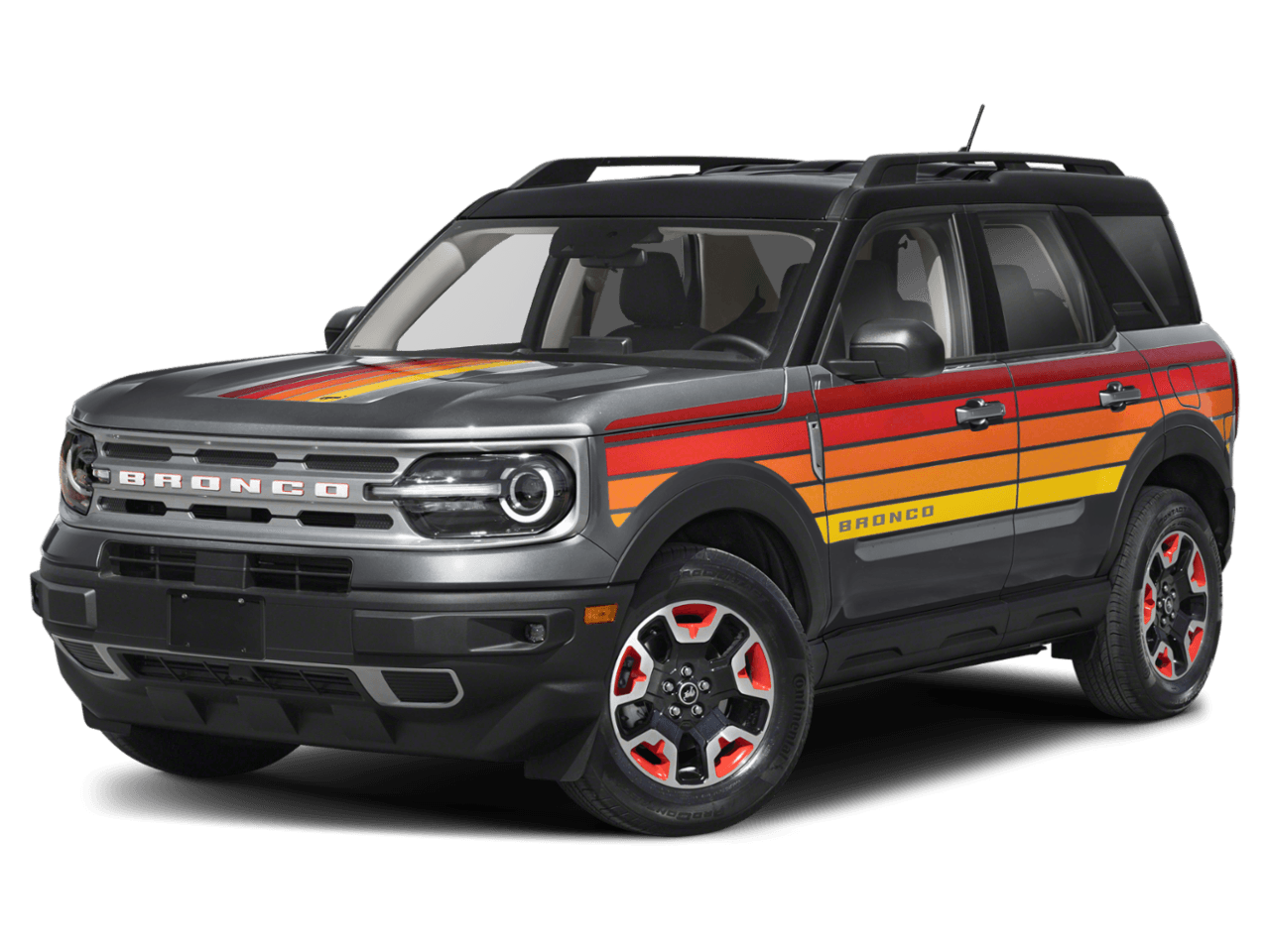 2024 Ford Bronco Sport Free - Front 3/4, facing to the left
