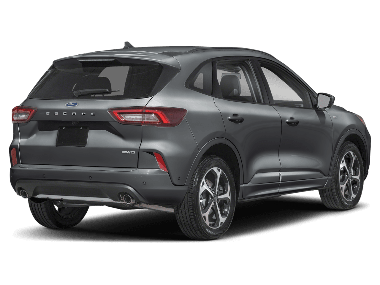 2024 Ford Escape ST-Line - Rear 3/4, facing to the right