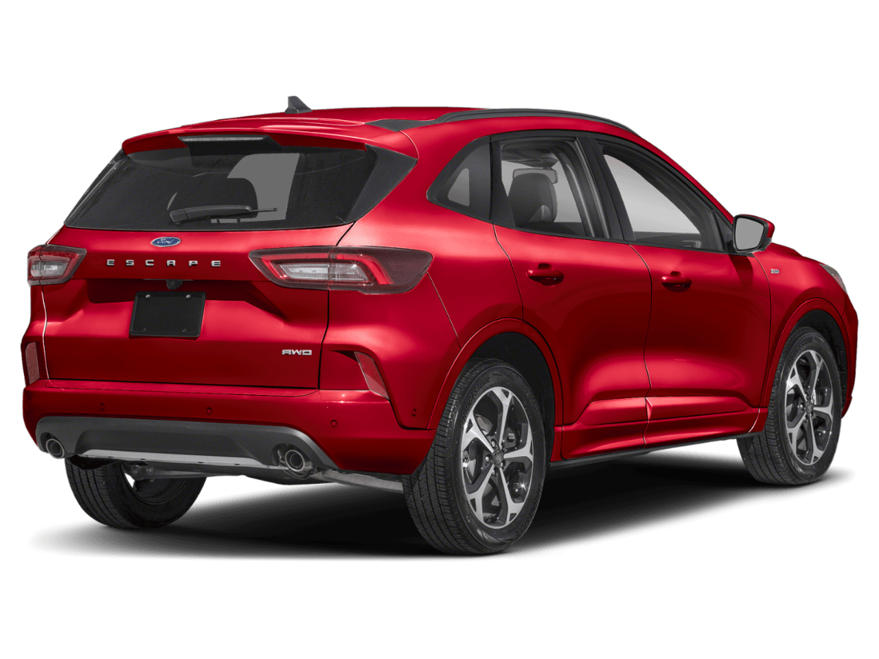 2024 Ford Escape ST-Line - Rear 3/4, facing to the right