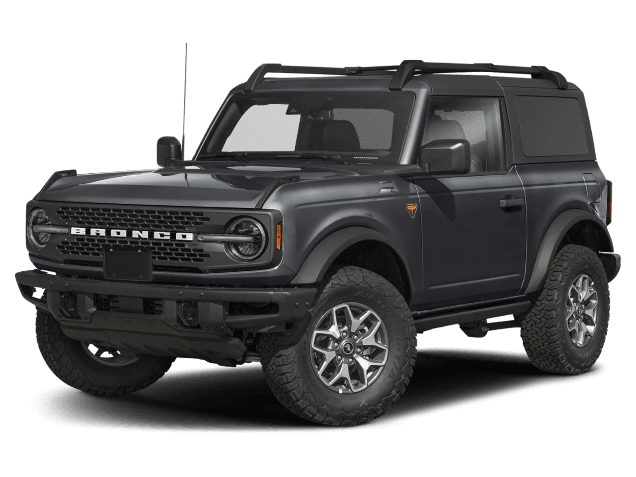 2024 Ford Bronco Badlands - Front 3/4, facing to the left
