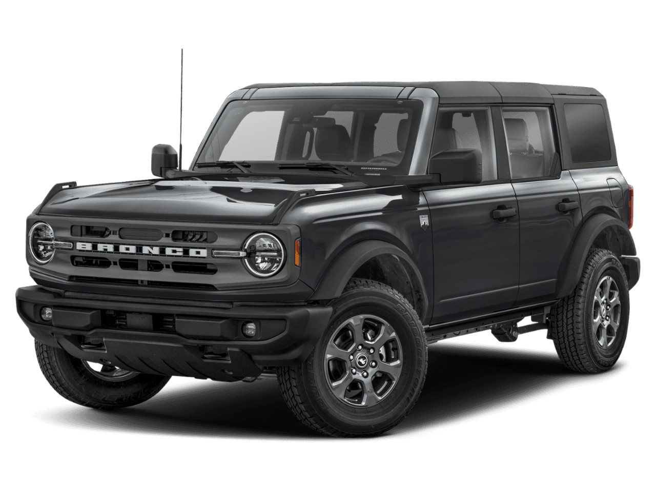 2024 Ford Bronco Big - Front 3/4, facing to the left