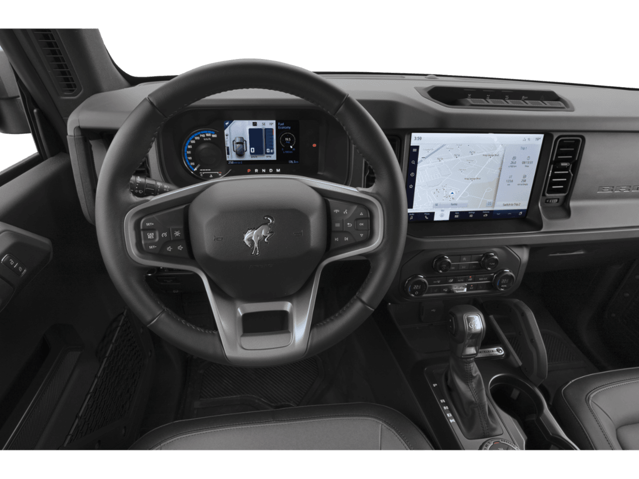 2024 Ford Bronco Everglades - Interior Drivers Dash