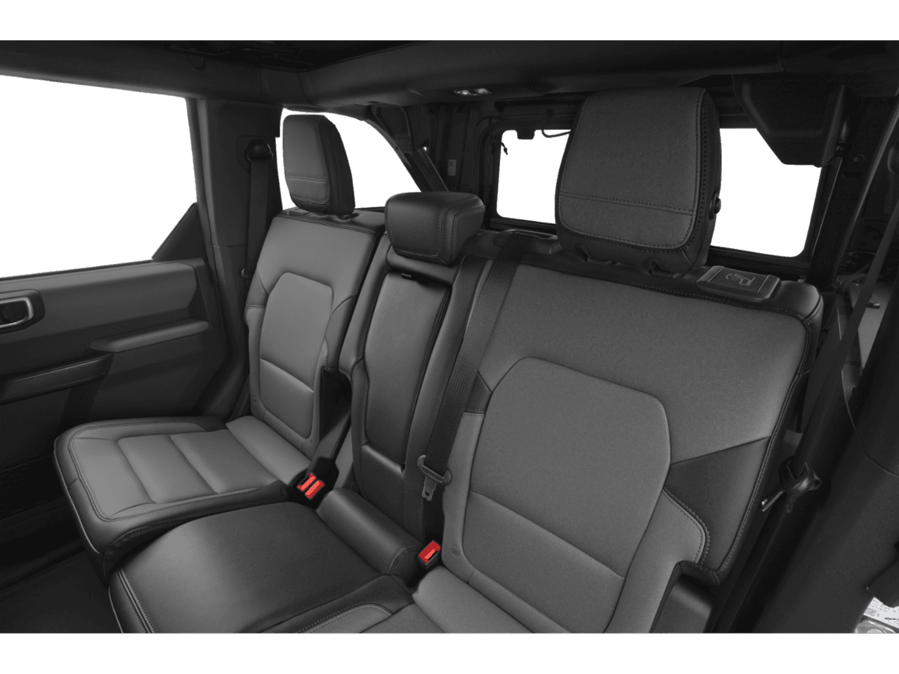 2024 Ford Bronco Everglades - Interior Rear seats