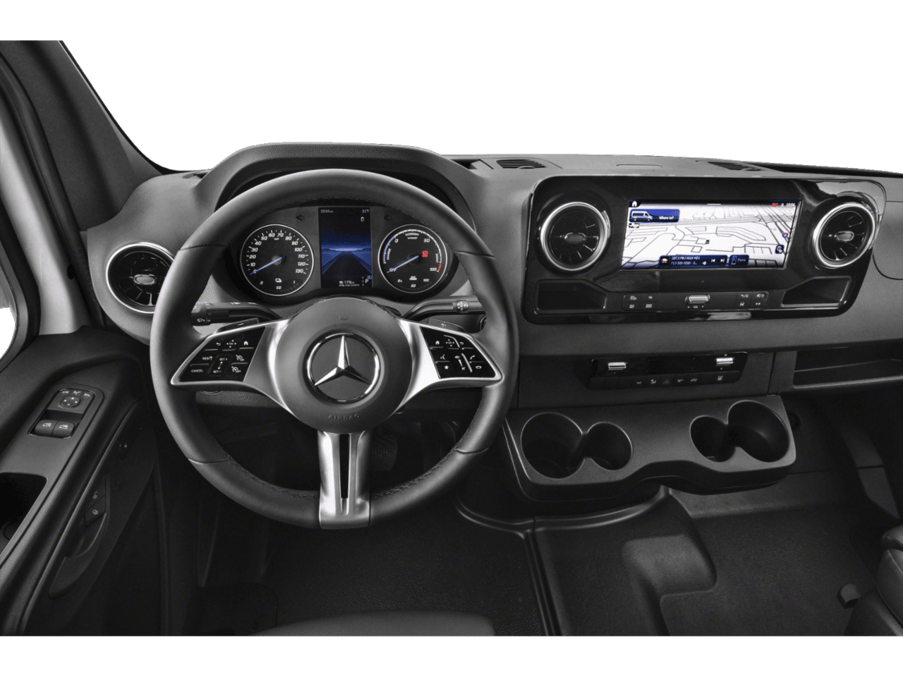 2024 Mercedes-Benz eSprinter Cargo Van  - Interior Drivers Dash