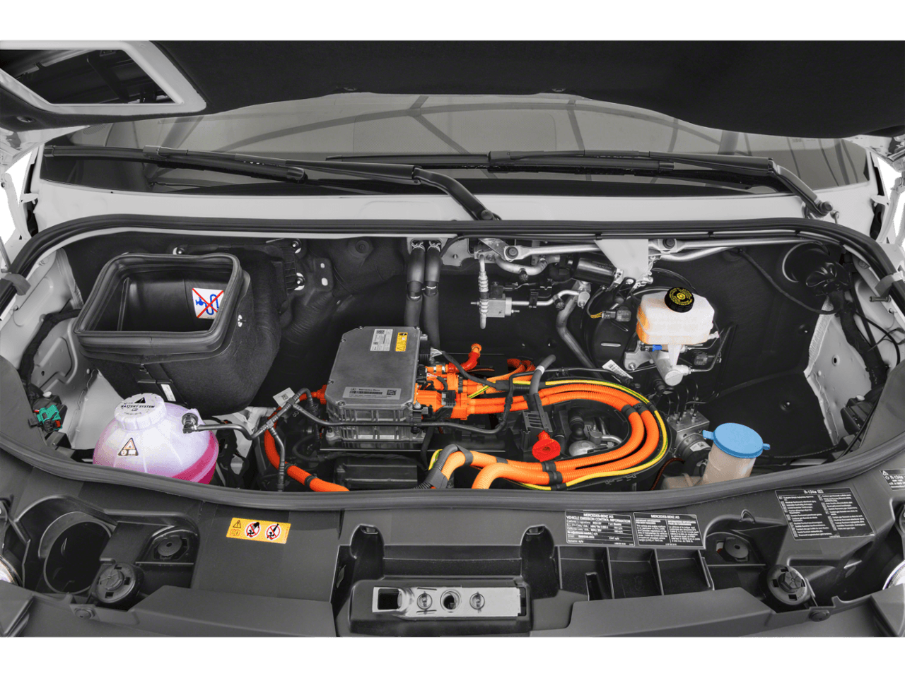 2024 Mercedes-Benz eSprinter Cargo Van  - Interior Engine Shot Feature