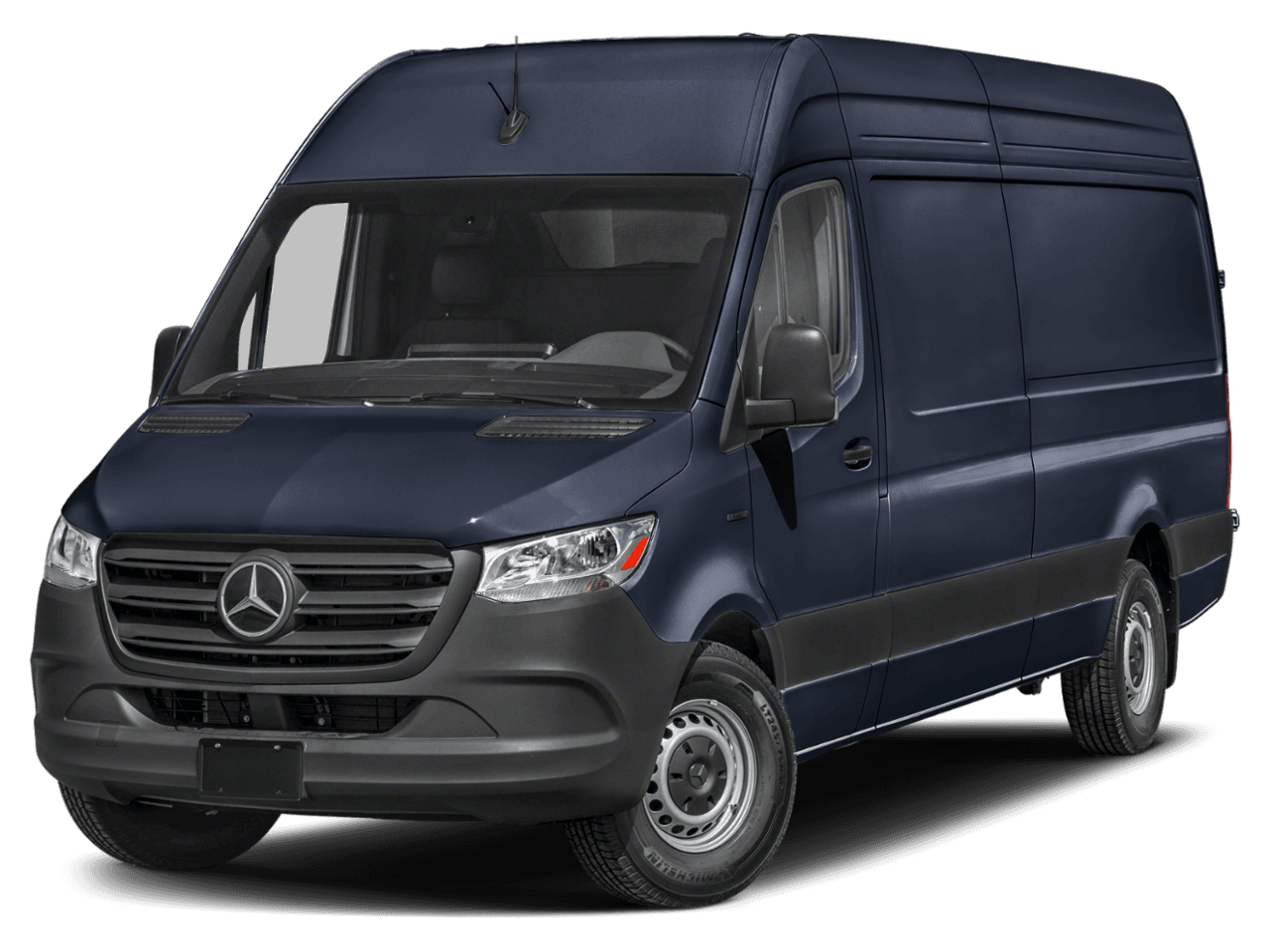 2024 Mercedes-Benz eSprinter Cargo Van  - Front 3/4, facing to the left