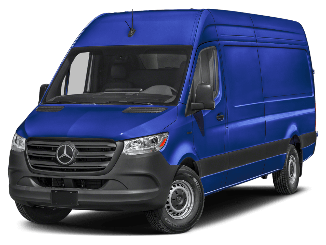 2024 Mercedes-Benz eSprinter Cargo Van  - Front 3/4, facing to the left