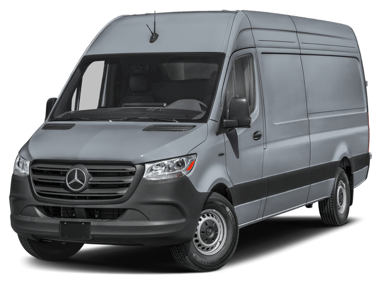 2024 Mercedes-Benz eSprinter Cargo Van  - Front 3/4, facing to the left