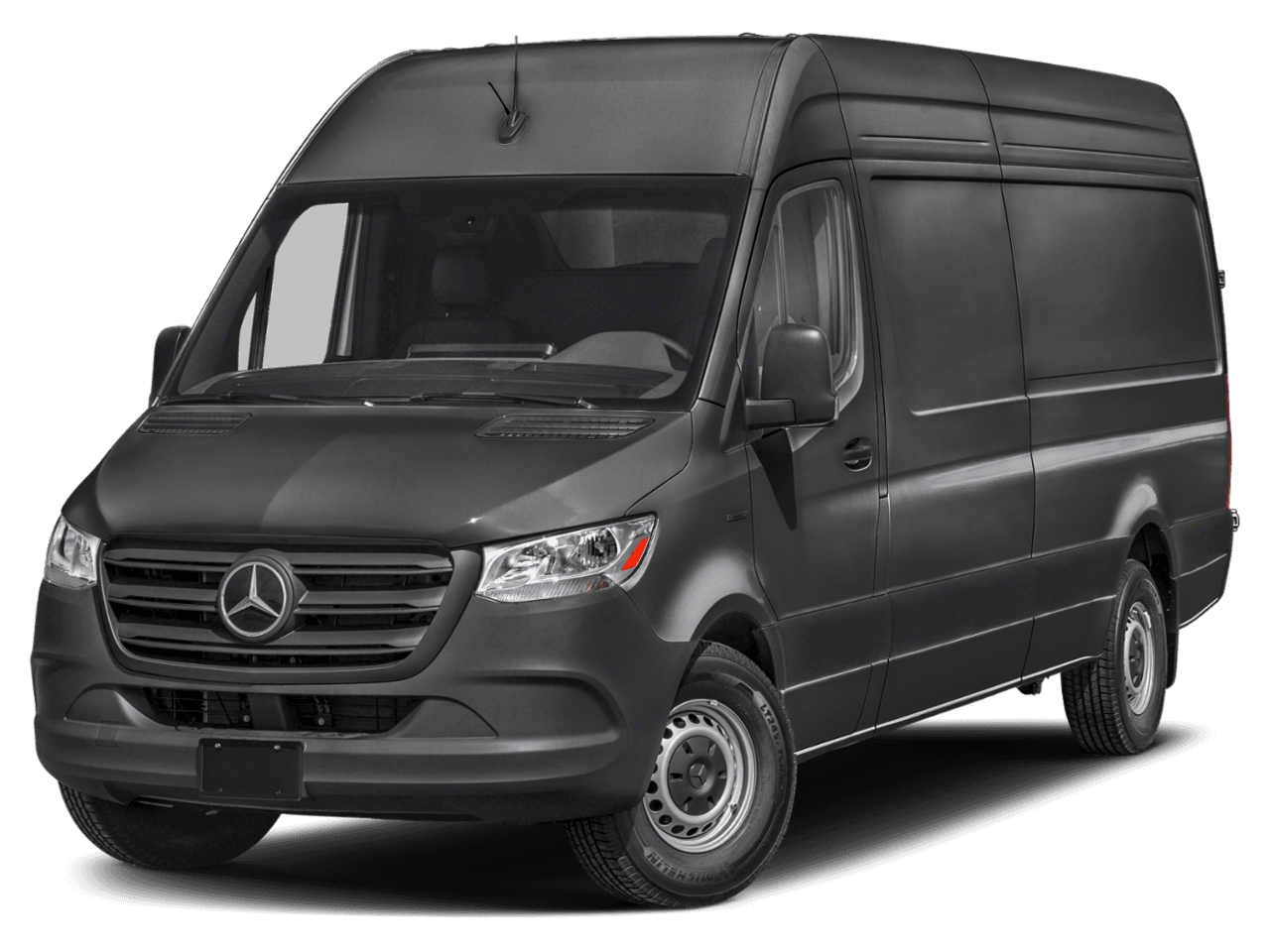 2024 Mercedes-Benz eSprinter Cargo Van  - Front 3/4, facing to the left