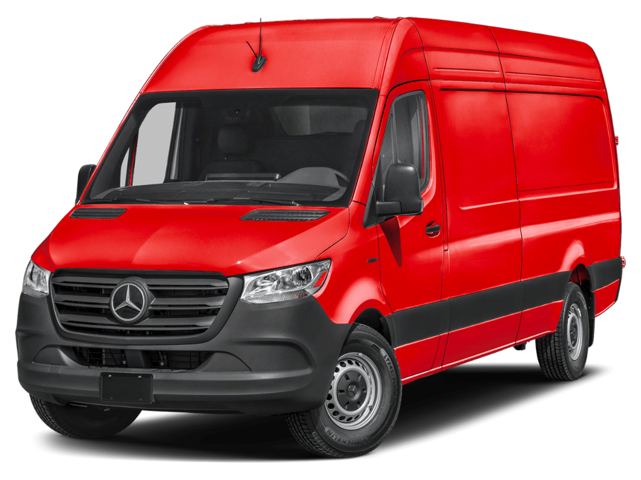 2024 Mercedes-Benz eSprinter Cargo Van  - Front 3/4, facing to the left