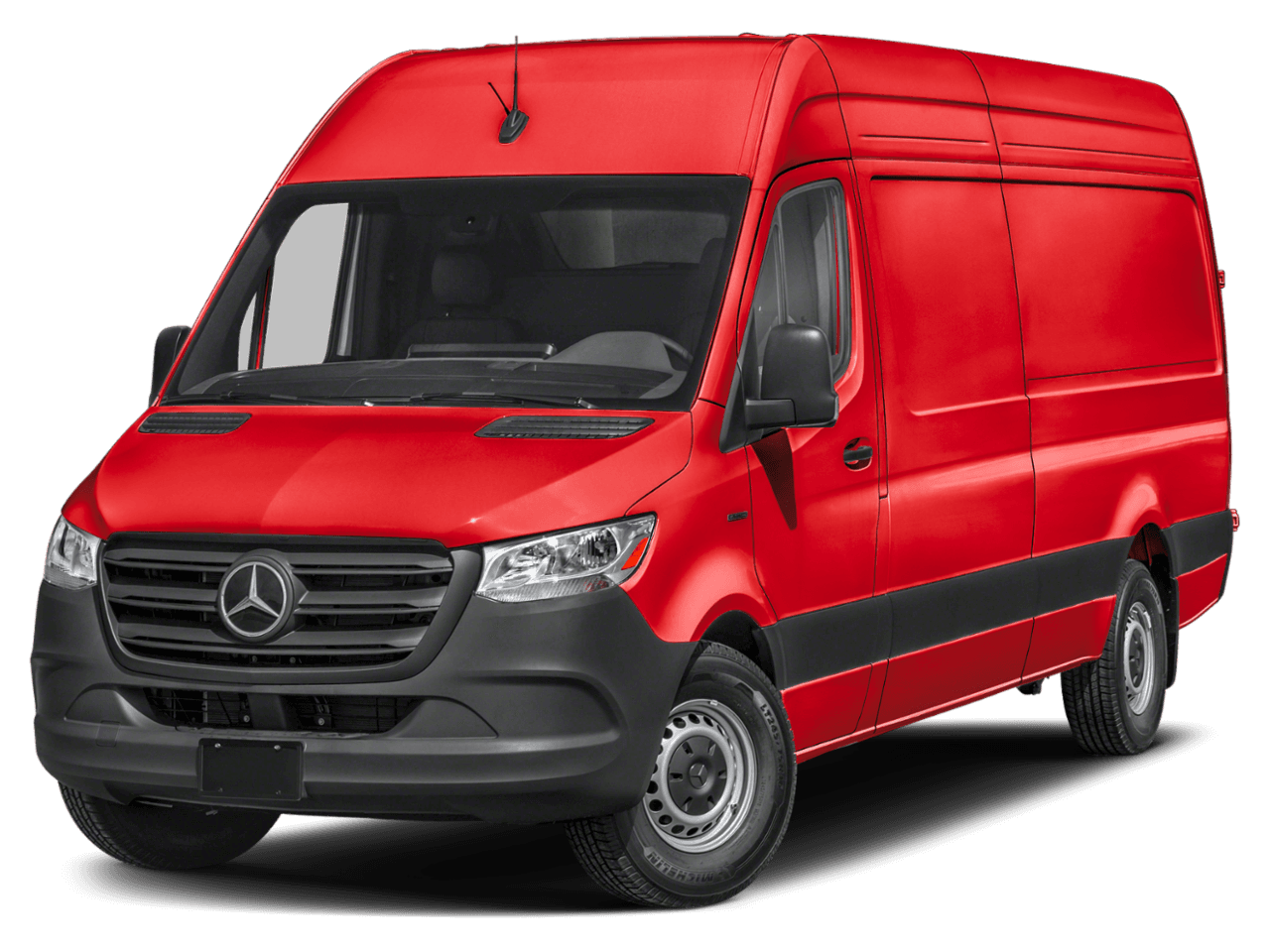 2024 Mercedes-Benz eSprinter Cargo Van  - Front 3/4, facing to the left