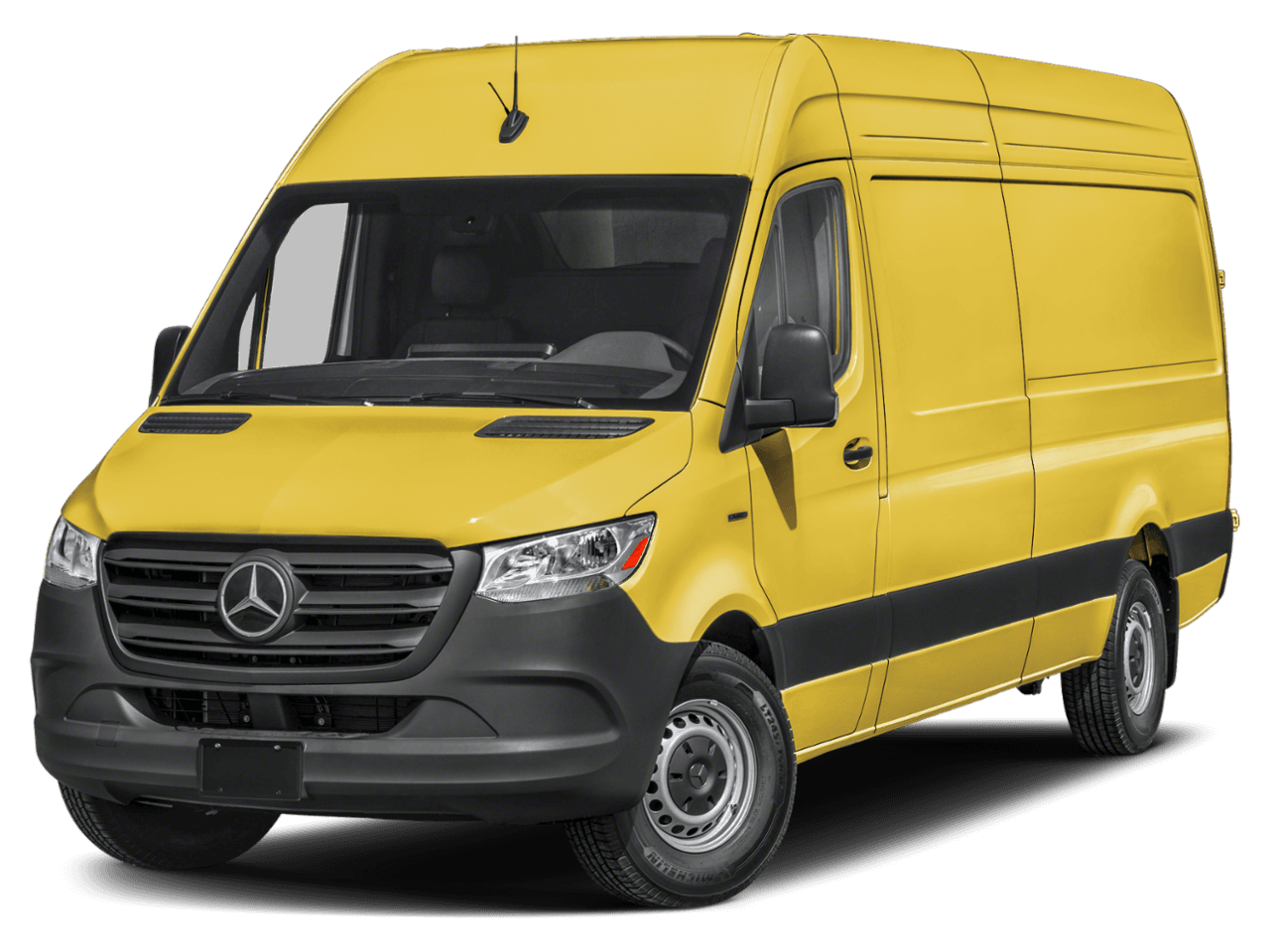 2024 Mercedes-Benz eSprinter Cargo Van  - Front 3/4, facing to the left