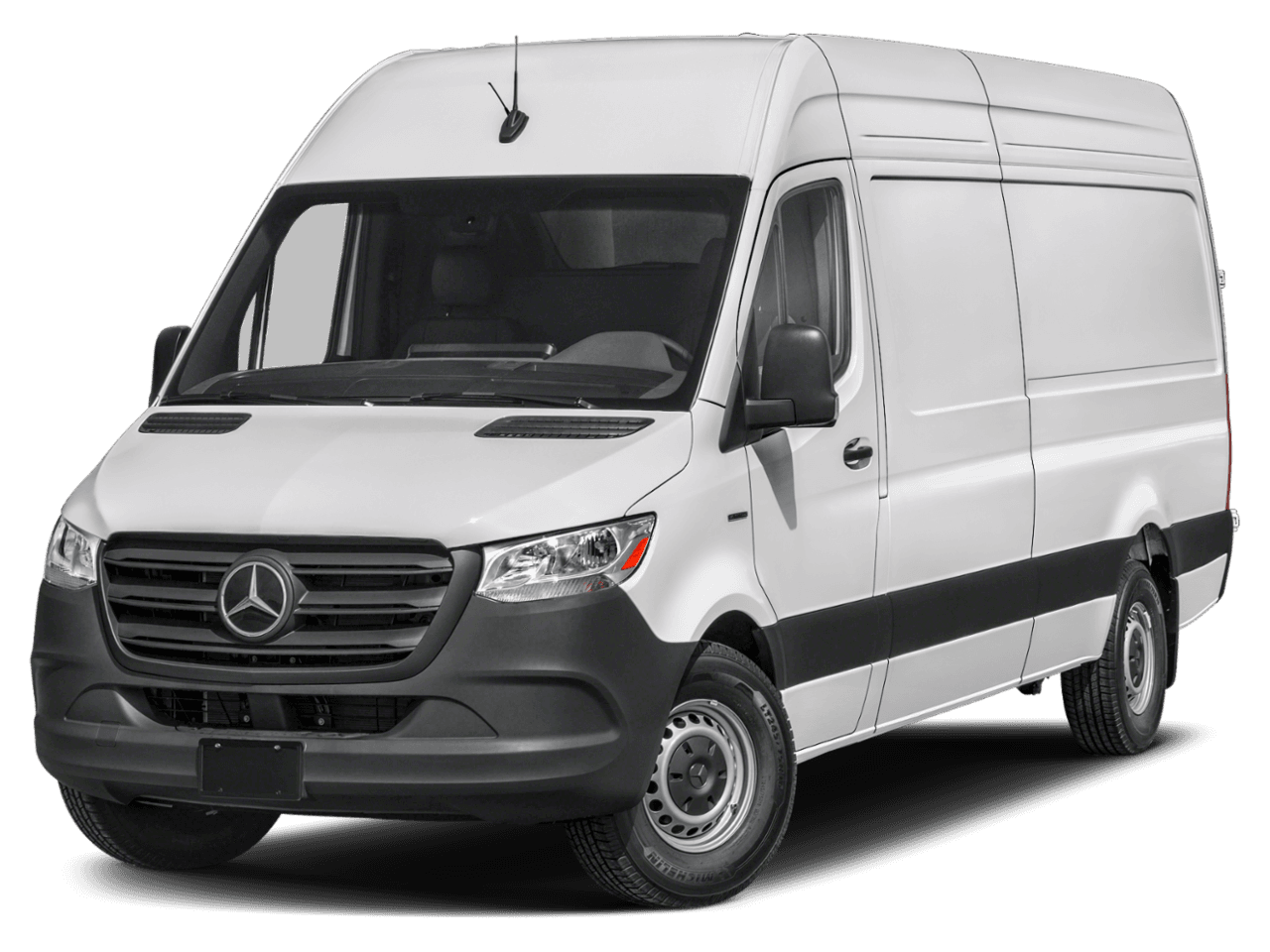 2024 Mercedes-Benz eSprinter Cargo Van  - Front 3/4, facing to the left