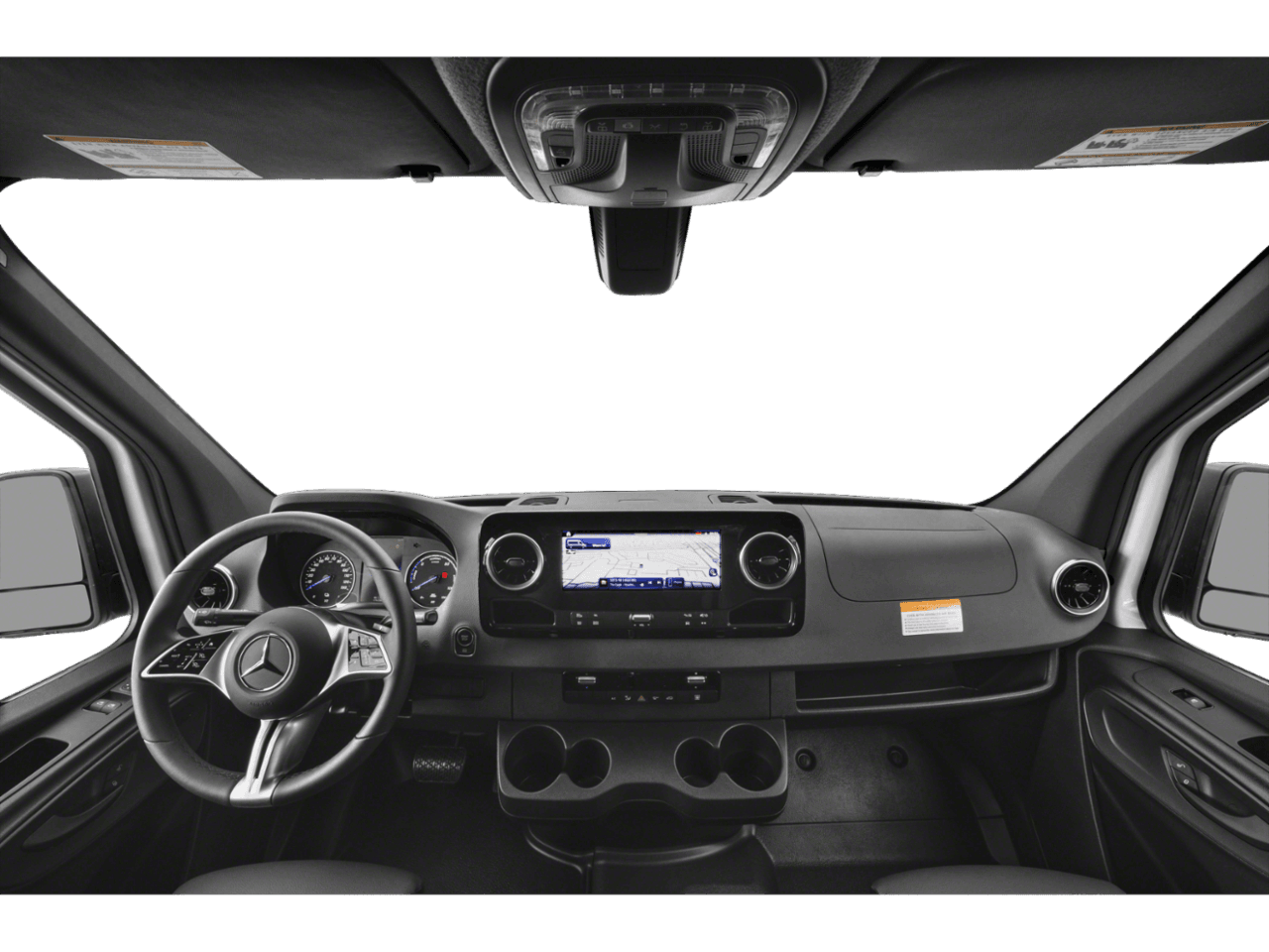 2024 Mercedes-Benz eSprinter Cargo Van  - Interior Full Dash Basic