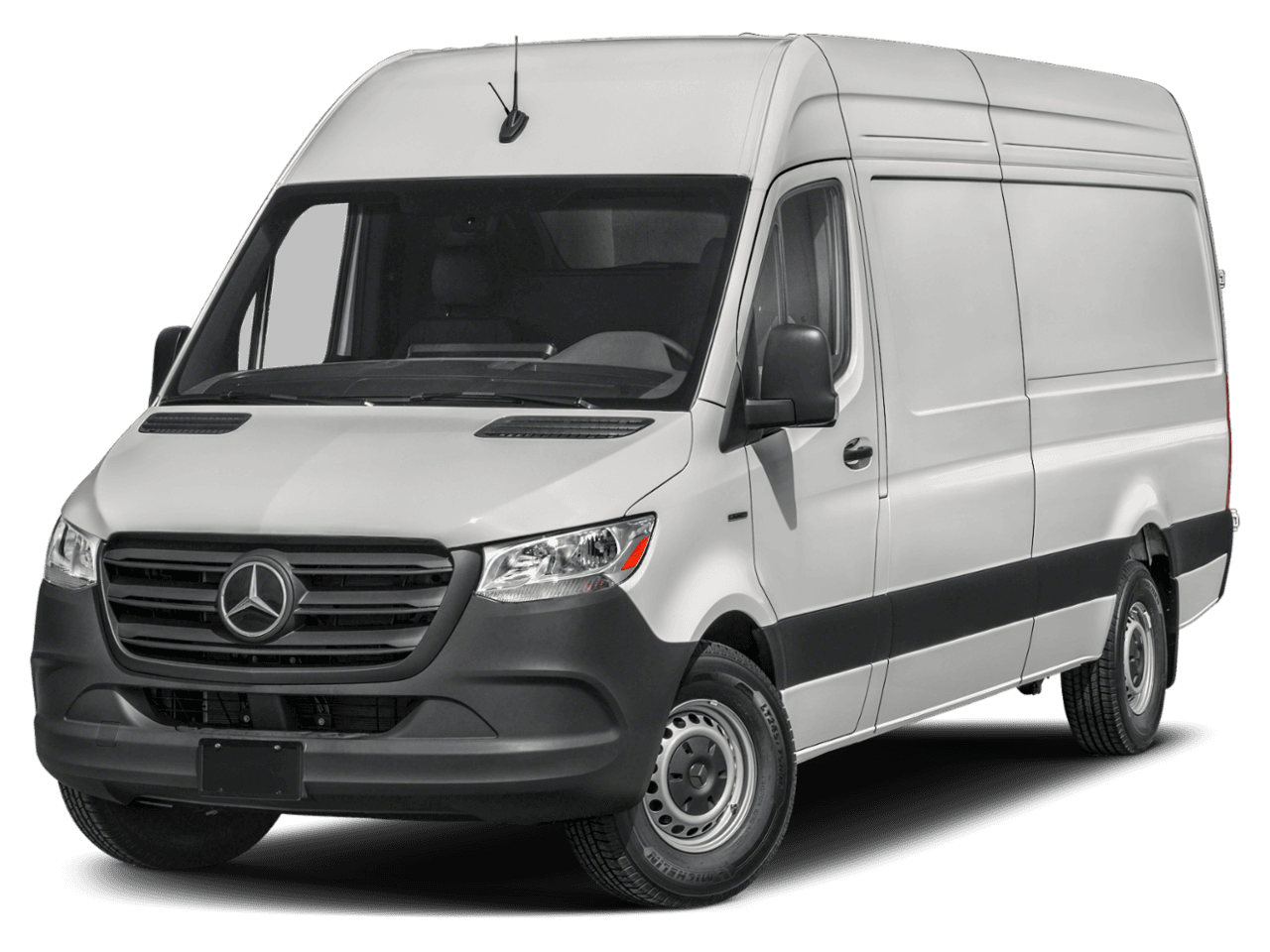 2024 Mercedes-Benz eSprinter Cargo Van  - Front 3/4, facing to the left