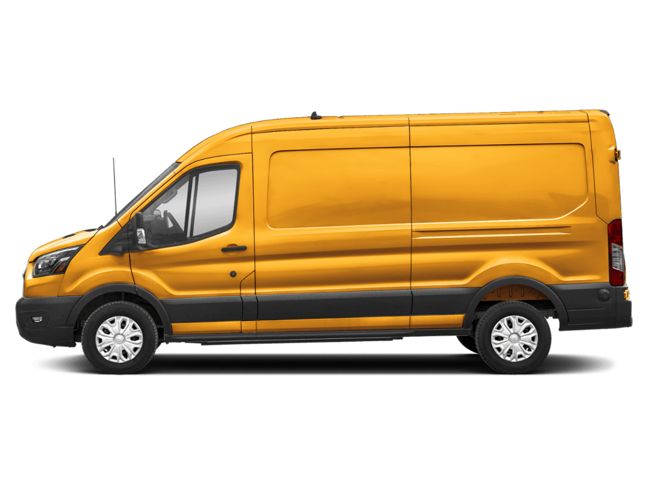 2024 Ford E-Transit Cargo Van  - Profile, facing to the left