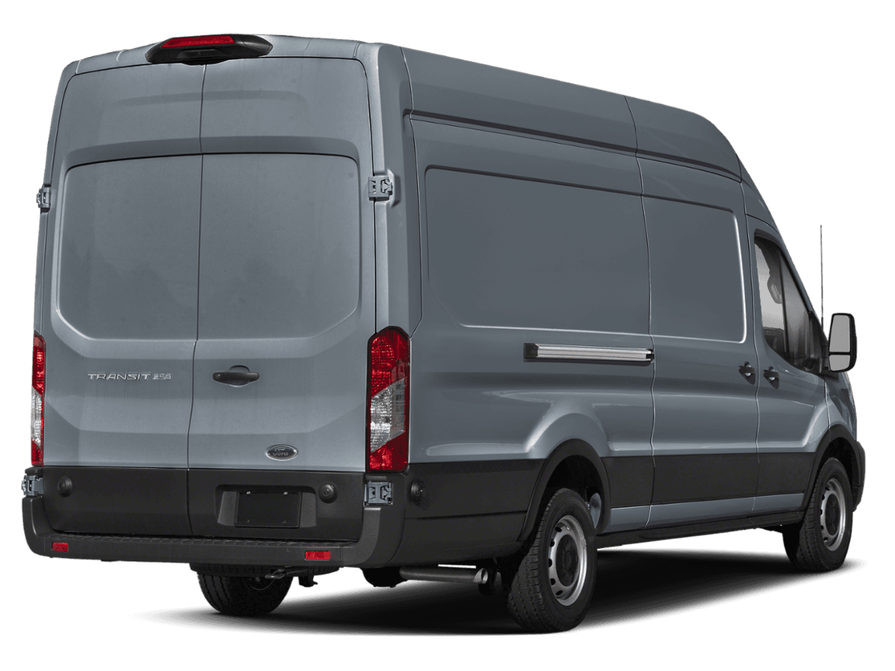 2024 Ford Transit Cargo Van T-250 - Rear 3/4, facing to the right