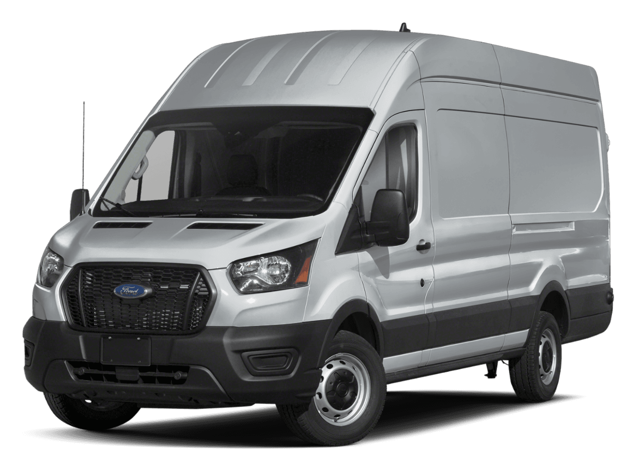 2024 Ford Transit Cargo Van T-350 - Front 3/4, facing to the left