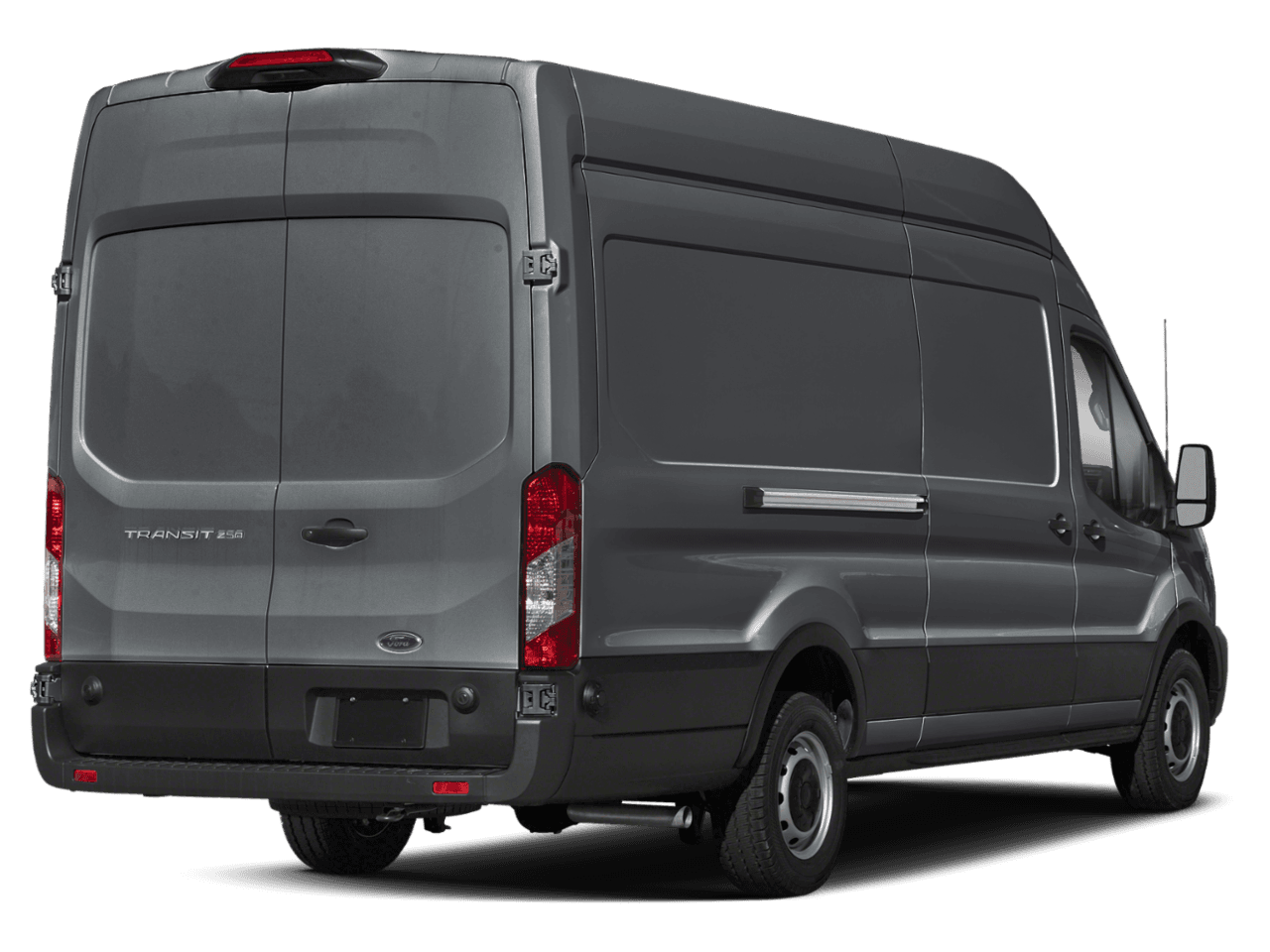 2024 Ford Transit Cargo Van T-350 - Rear 3/4, facing to the right