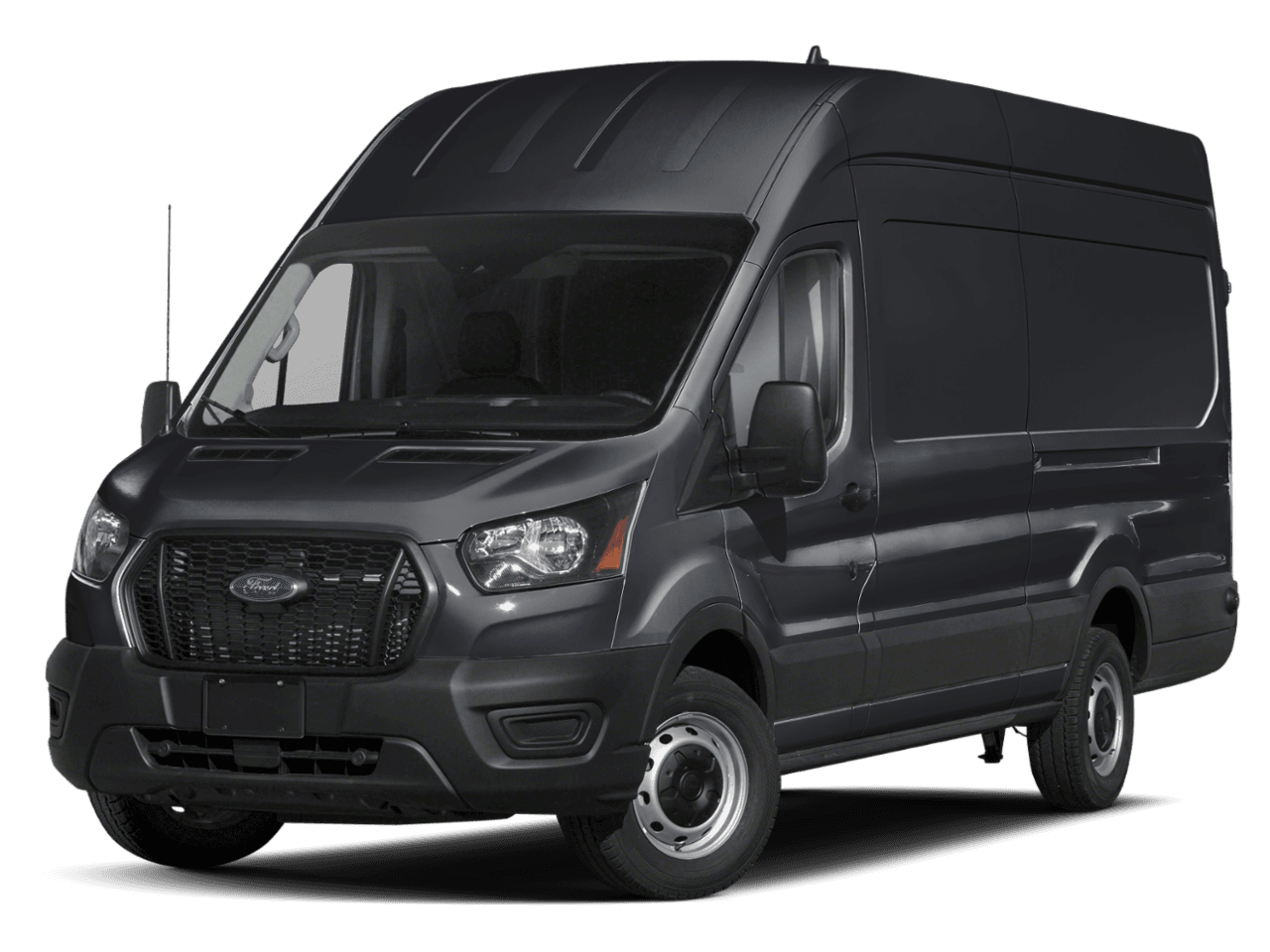 2024 Ford Transit Cargo Van T-350 - Front 3/4, facing to the left