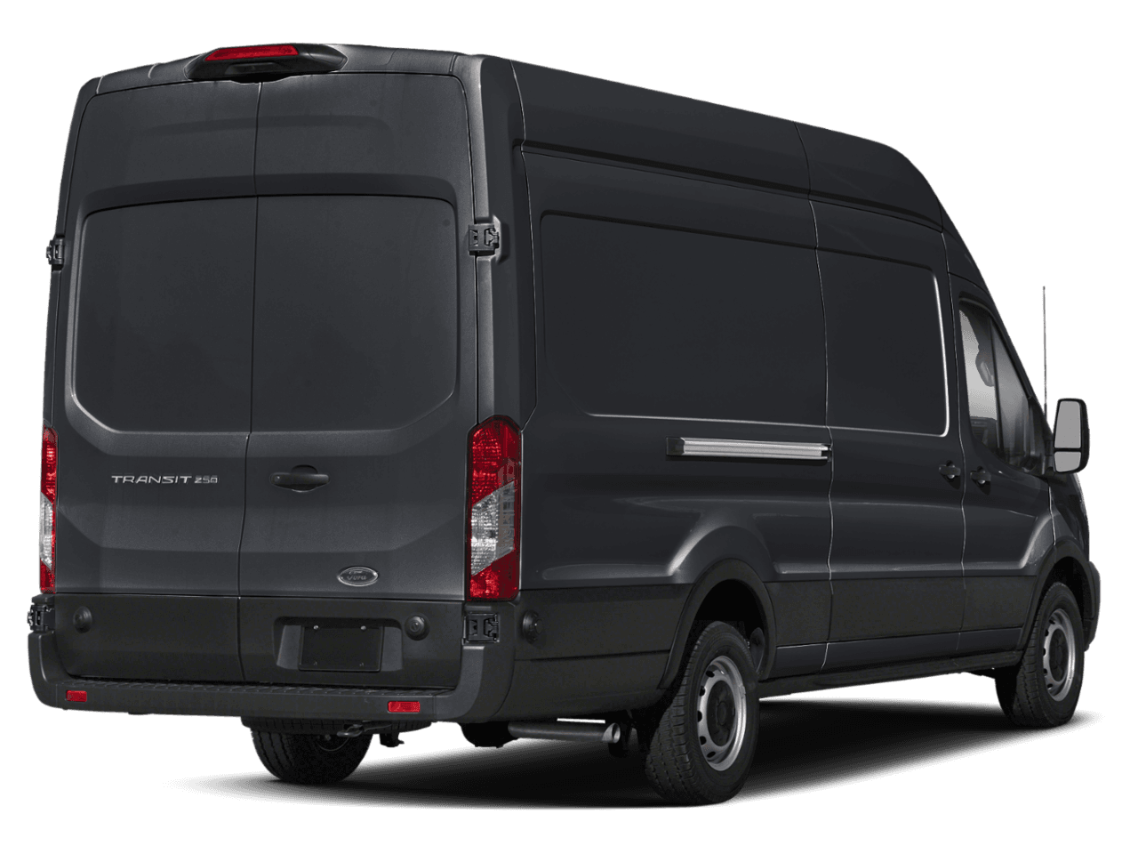 2024 Ford Transit Cargo Van T-350 - Rear 3/4, facing to the right