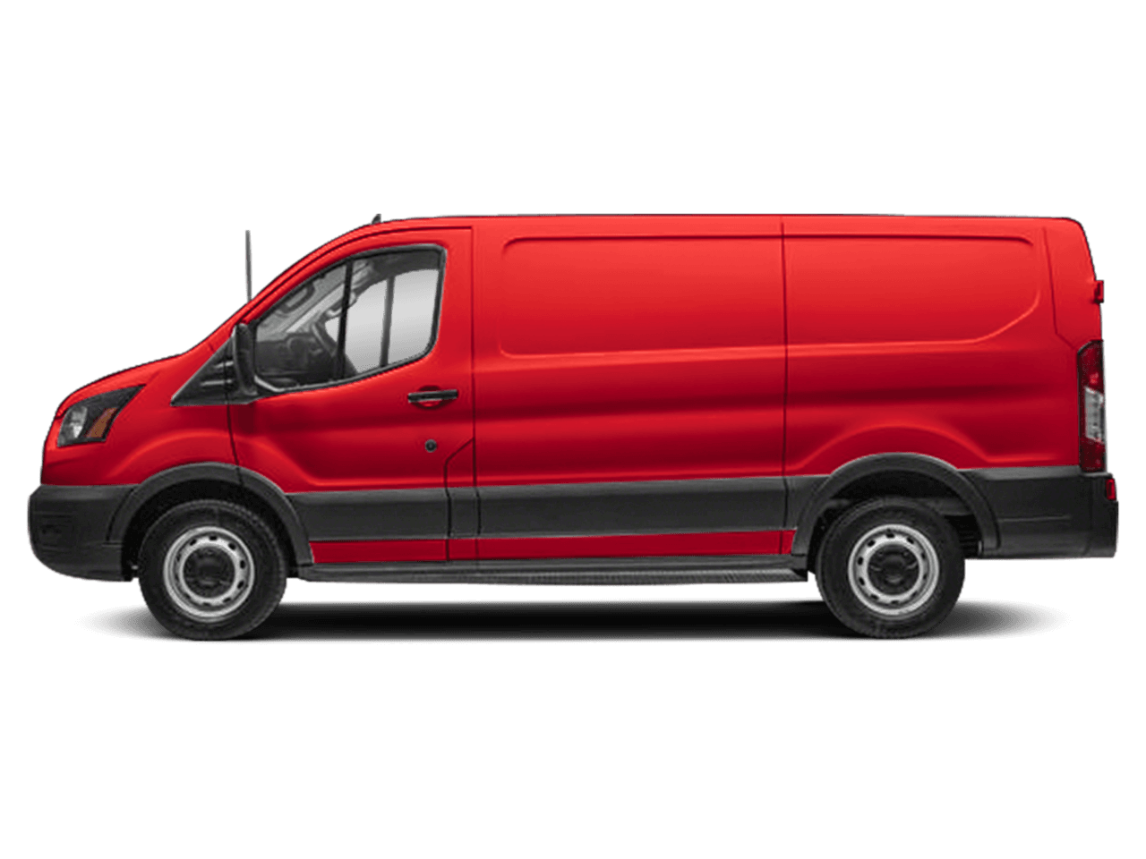 2024 Ford Transit Cargo Van T-350 - Profile, facing to the left