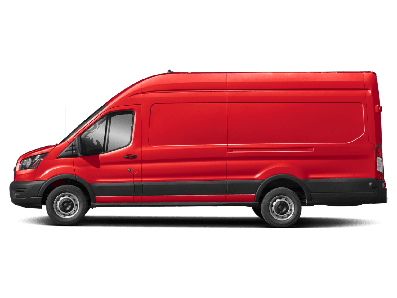 2024 Ford Transit Cargo Van T-350 - Profile, facing to the left