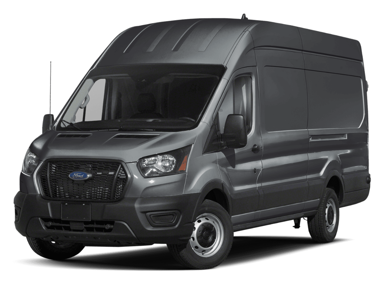 2024 Ford Transit Cargo Van T-350 - Front 3/4, facing to the left