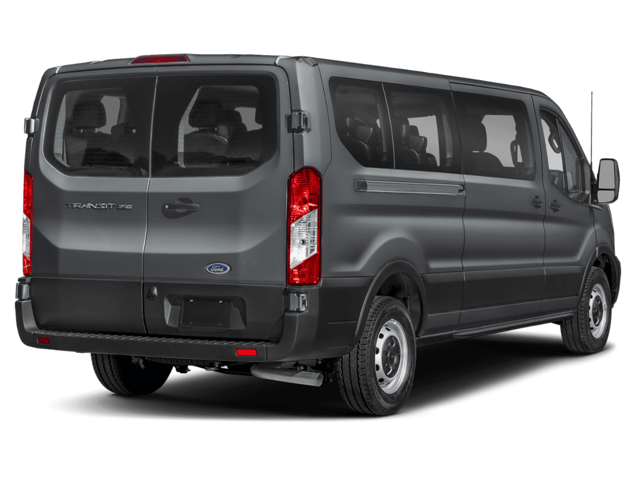 2024 Ford Transit Passenger Wagon T-350 - Rear 3/4, facing to the right