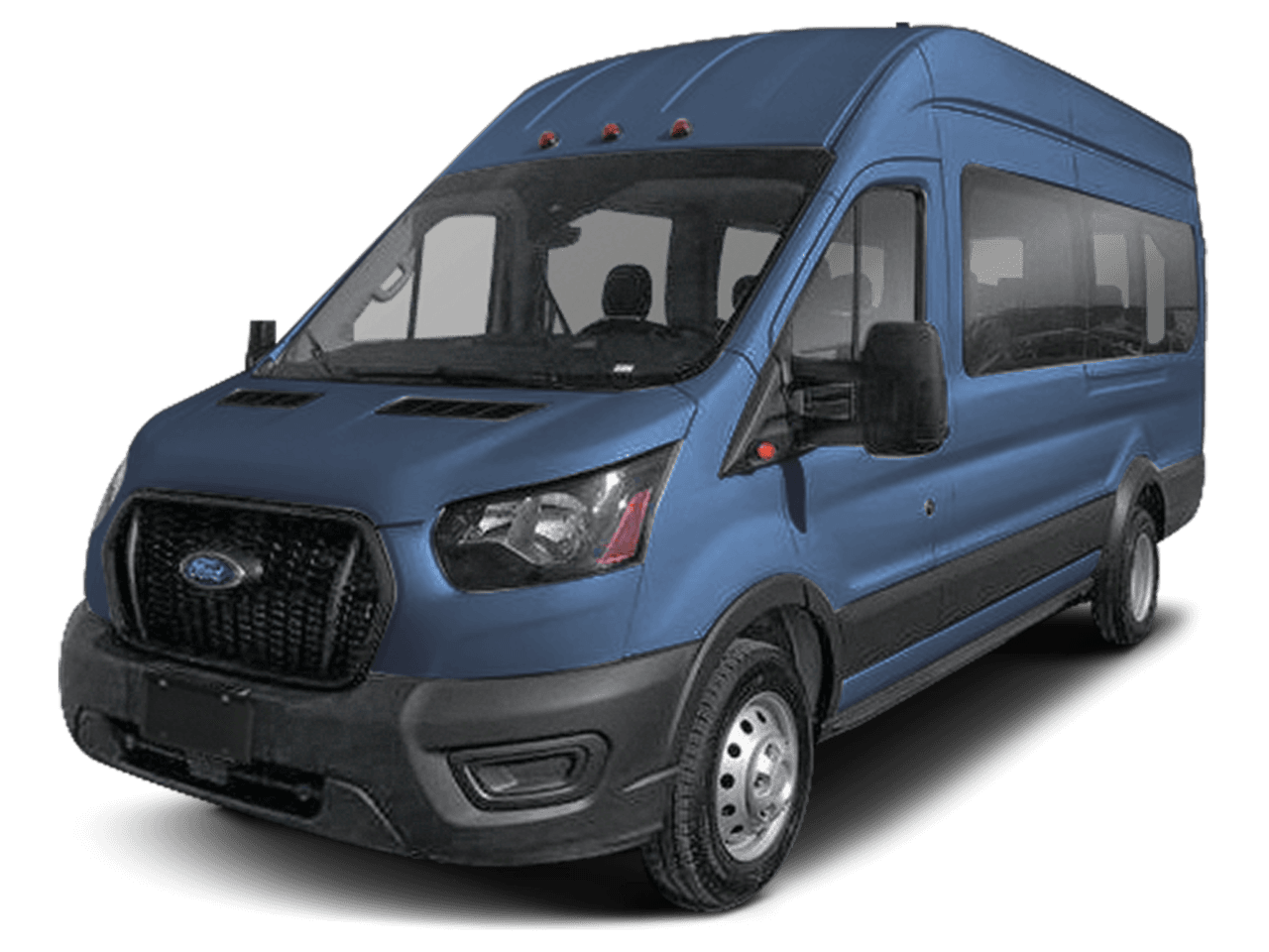 2024 Ford Transit Passenger Wagon XL - Front 3/4, facing to the left