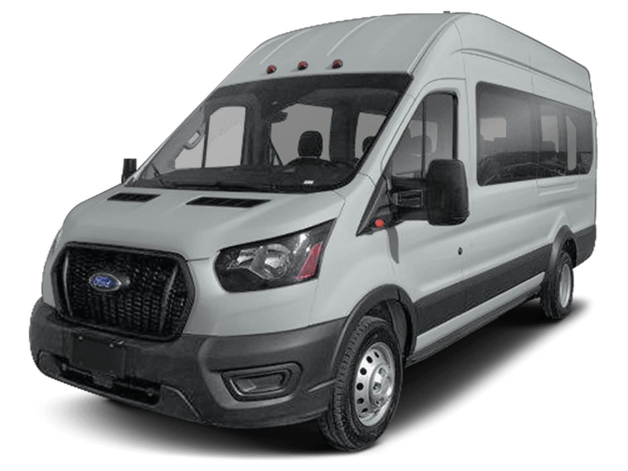 2024 Ford Transit Passenger Wagon XL - Front 3/4, facing to the left