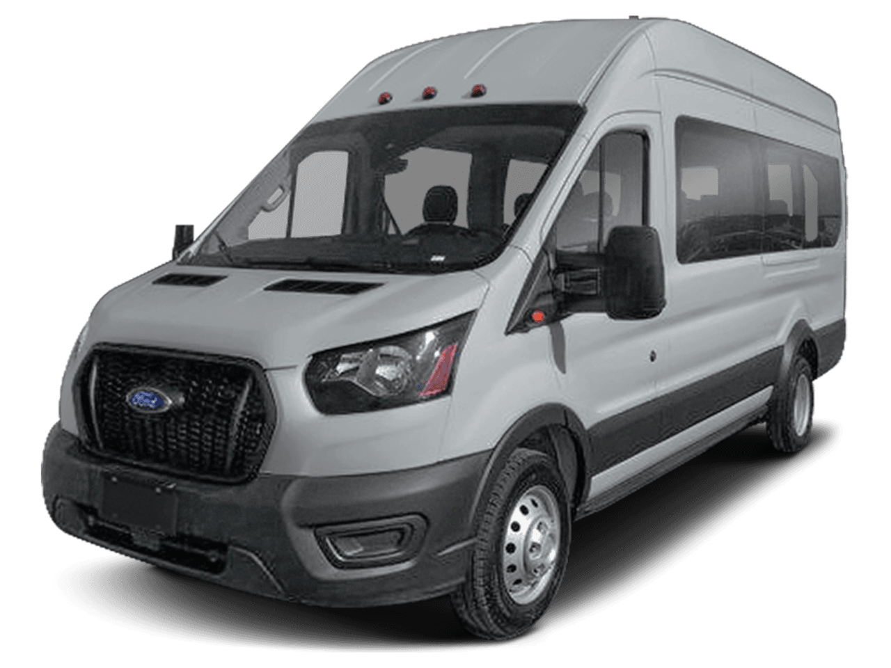 2024 Ford Transit Passenger Wagon XL - Front 3/4, facing to the left