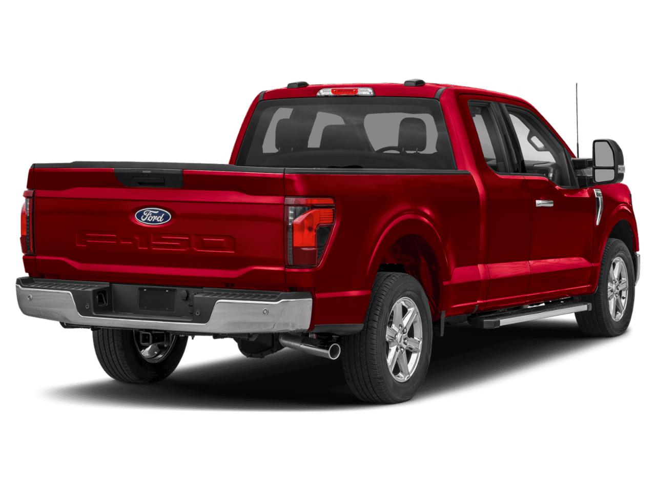 2024 Ford F-150 XLT - Rear 3/4, facing to the right