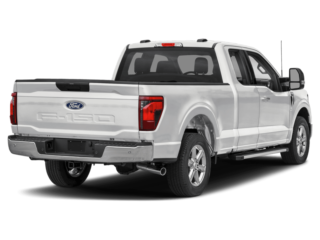 2024 Ford F-150 XLT - Rear 3/4, facing to the right