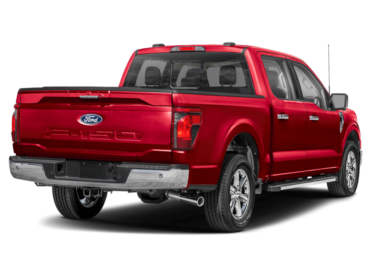 2024 Ford F-150 XLT - Rear 3/4, facing to the right