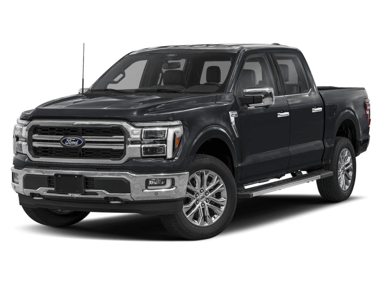 2024 Ford F-150 LARIAT - Front 3/4, facing to the left